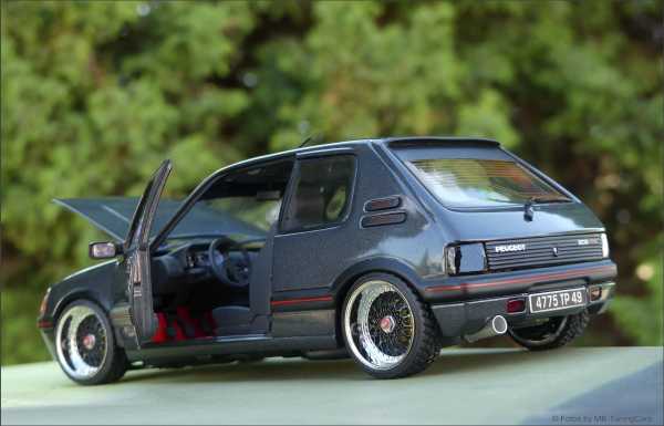 1:18 Peugeot 205 GTI - BBS RS Alufelgen - inkl.OVP